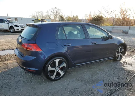 2015 Volkswagen Gti z USA, uszkodzony, nr VIN 3VW4T7AU4FM014778
